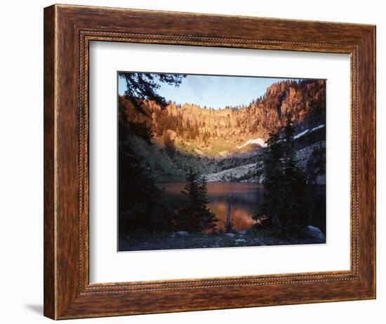 Bear River Range, Cache National Forest, Upper Bloomington Lake, Idaho, USA-Scott T. Smith-Framed Photographic Print