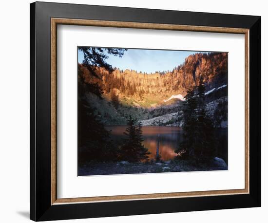 Bear River Range, Cache National Forest, Upper Bloomington Lake, Idaho, USA-Scott T. Smith-Framed Photographic Print