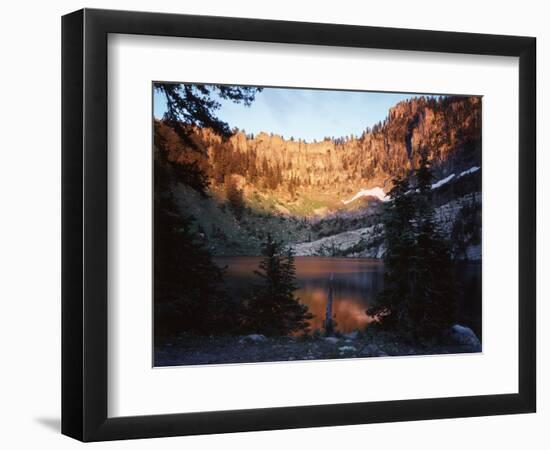 Bear River Range, Cache National Forest, Upper Bloomington Lake, Idaho, USA-Scott T. Smith-Framed Photographic Print