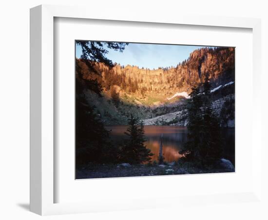 Bear River Range, Cache National Forest, Upper Bloomington Lake, Idaho, USA-Scott T. Smith-Framed Photographic Print