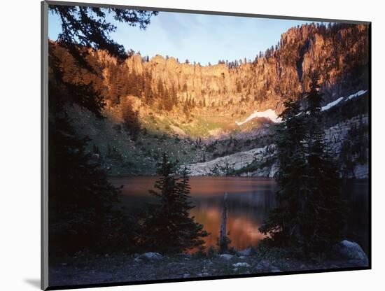 Bear River Range, Cache National Forest, Upper Bloomington Lake, Idaho, USA-Scott T. Smith-Mounted Photographic Print