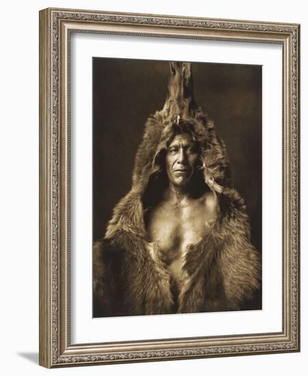 Bear's Belly-Arikara 1908-Edward S. Curtis-Framed Giclee Print