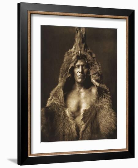 Bear's Belly-Arikara 1908-Edward S. Curtis-Framed Giclee Print