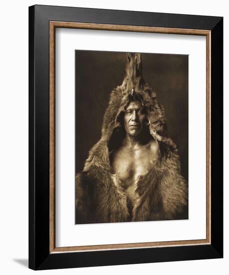 Bear's Belly-Arikara 1908-Edward S. Curtis-Framed Giclee Print