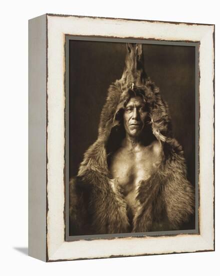 Bear's Belly-Arikara 1908-Edward S. Curtis-Framed Premier Image Canvas