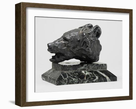 Bear's Head, C.1900-John Macallan Swan-Framed Giclee Print