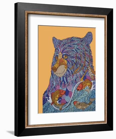 Bear Spirit-Drawpaint Illustration-Framed Giclee Print