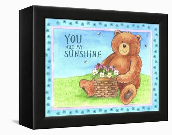 Bear Sunshine-Melinda Hipsher-Framed Premier Image Canvas