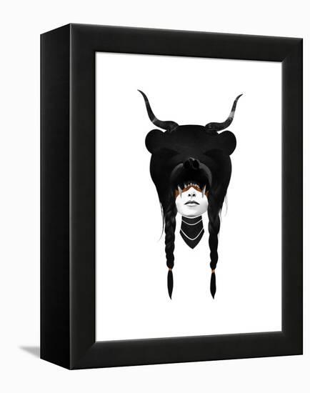 Bear Warrior-Ruben Ireland-Framed Stretched Canvas