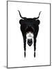 Bear Warrior-Ruben Ireland-Mounted Premium Giclee Print