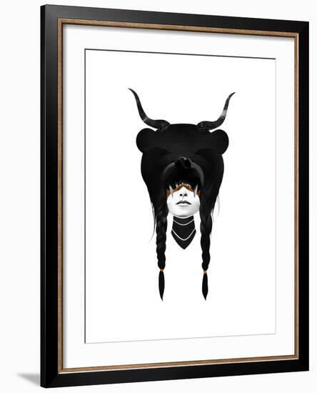 Bear Warrior-Ruben Ireland-Framed Premium Giclee Print