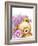 Bear with Flowers 2-MAKIKO-Framed Giclee Print