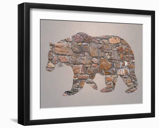 Bear Woods-Sheldon Lewis-Framed Art Print