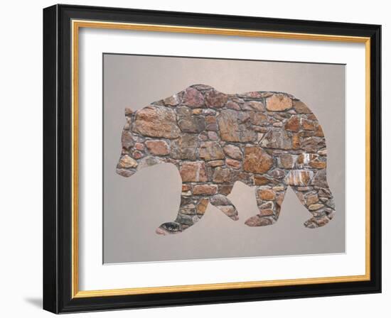 Bear Woods-Sheldon Lewis-Framed Art Print