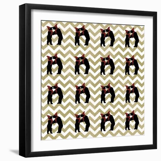 Bear Wrap-Erin Clark-Framed Giclee Print