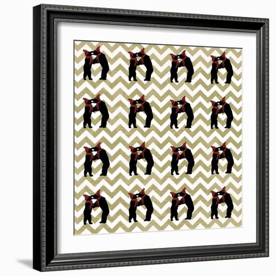 Bear Wrap-Erin Clark-Framed Giclee Print