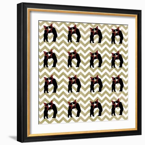 Bear Wrap-Erin Clark-Framed Giclee Print