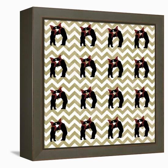 Bear Wrap-Erin Clark-Framed Premier Image Canvas