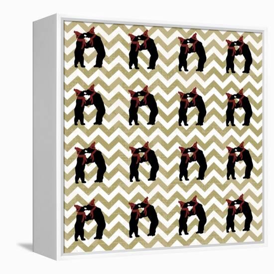 Bear Wrap-Erin Clark-Framed Premier Image Canvas