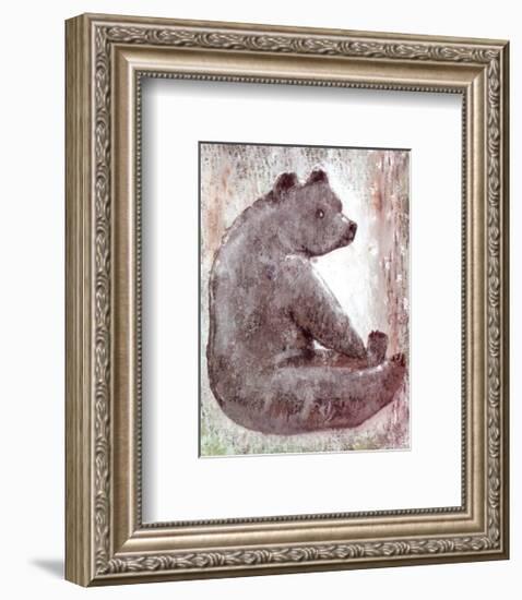 Bear-Silvana Crefcoeur-Framed Art Print