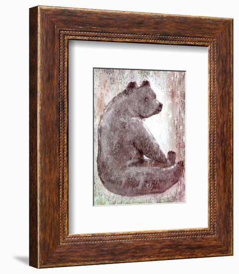 Bear-Silvana Crefcoeur-Framed Art Print