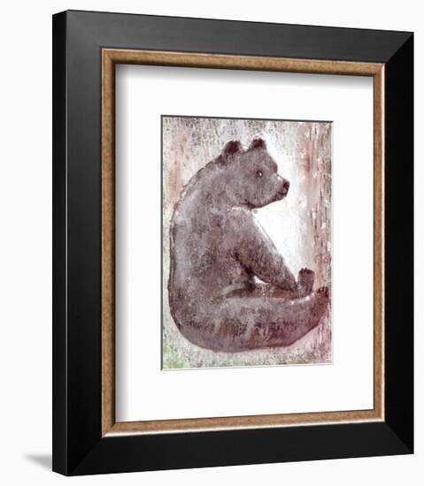 Bear-Silvana Crefcoeur-Framed Art Print