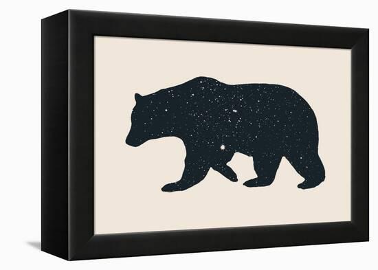 Bear-Florent Bodart-Framed Premier Image Canvas