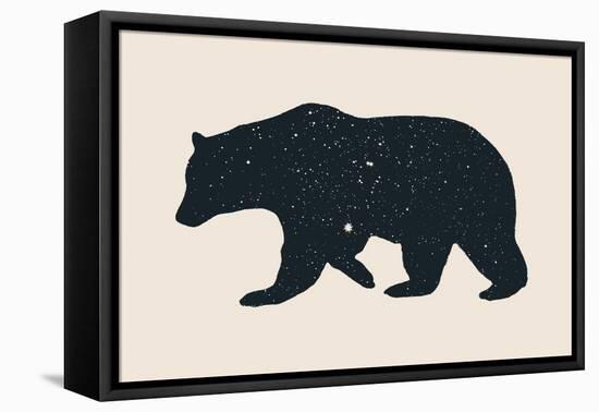 Bear-Florent Bodart-Framed Premier Image Canvas