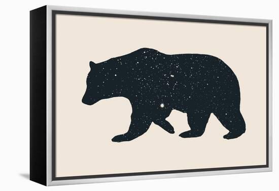 Bear-Florent Bodart-Framed Premier Image Canvas