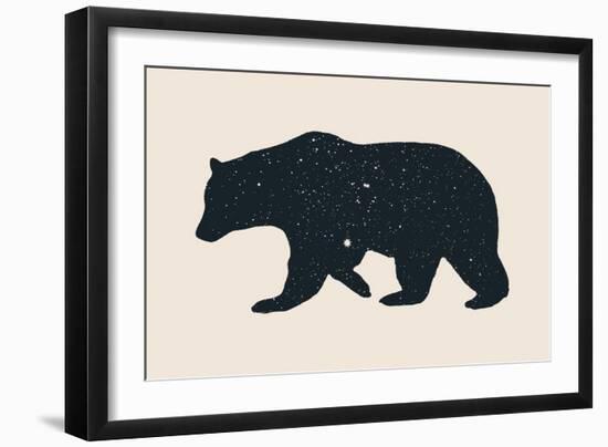 Bear-Florent Bodart-Framed Giclee Print