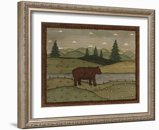 Bear-Robin Betterley-Framed Giclee Print