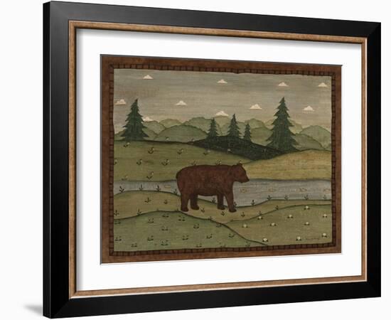 Bear-Robin Betterley-Framed Giclee Print