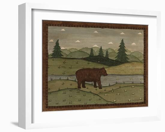 Bear-Robin Betterley-Framed Giclee Print