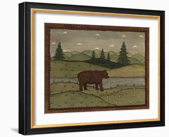 Bear-Robin Betterley-Framed Giclee Print