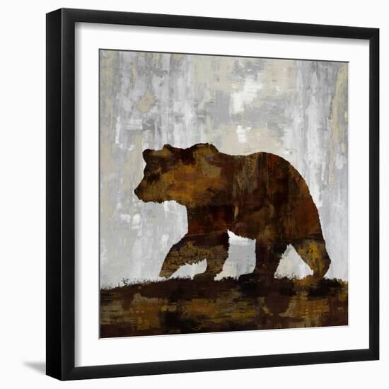 Bear-Carl Colburn-Framed Art Print