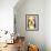 Bearded Collie - Banana-Dawgart-Framed Giclee Print displayed on a wall