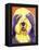 Bearded Collie - Banana-Dawgart-Framed Premier Image Canvas