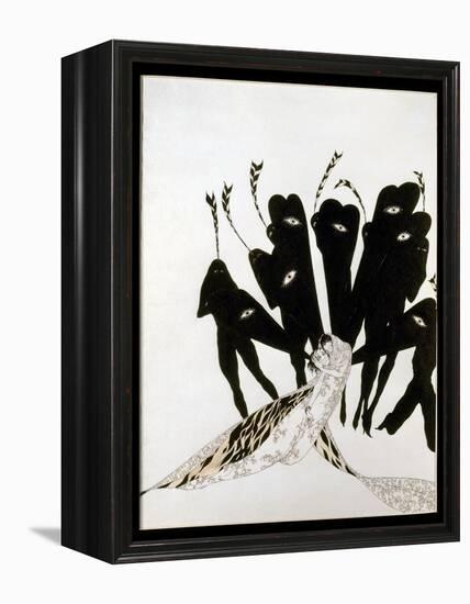 Beardsley: Salome-Aubrey Beardsley-Framed Premier Image Canvas