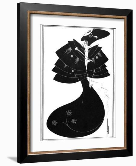 Beardsley: Salome-Aubrey Beardsley-Framed Giclee Print
