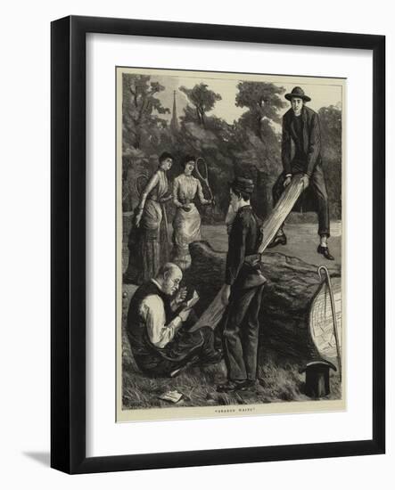 Bearer Waits-null-Framed Giclee Print