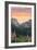 Bears and Spring Flowers - Yosemite National Park, California-Lantern Press-Framed Premium Giclee Print