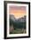 Bears and Spring Flowers - Yosemite National Park, California-Lantern Press-Framed Premium Giclee Print