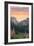 Bears and Spring Flowers - Yosemite National Park, California-Lantern Press-Framed Premium Giclee Print