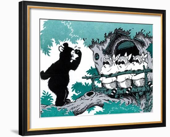 Bears are Different - Jack & Jill-Joseph Bolden-Framed Giclee Print