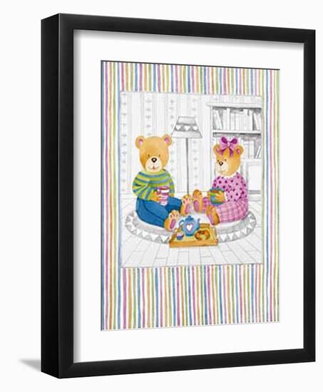 Bears Family I-null-Framed Art Print