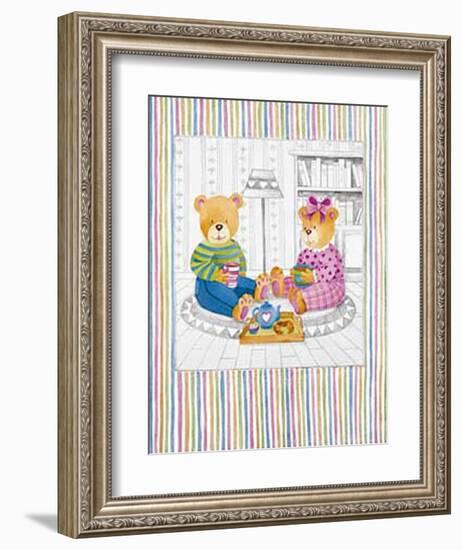 Bears Family I-null-Framed Art Print