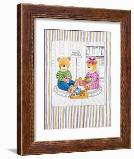 Bears Family I-null-Framed Art Print