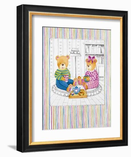 Bears Family I-null-Framed Art Print