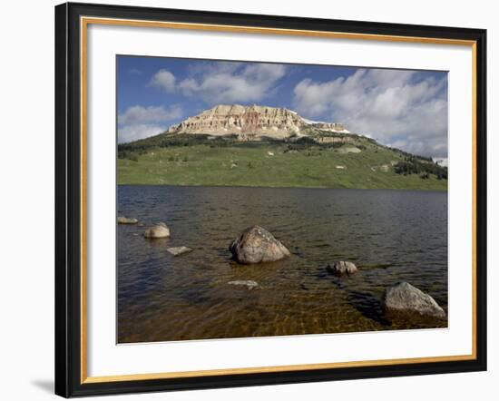Beartooth Lake, Shoshone National Forest, Wyoming, United States of America, North America-James Hager-Framed Photographic Print