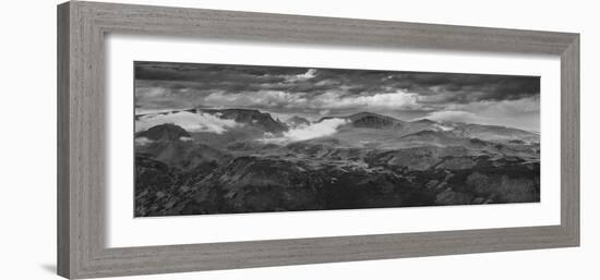 Beartooth Mountains Wyoming B W-Steve Gadomski-Framed Photographic Print